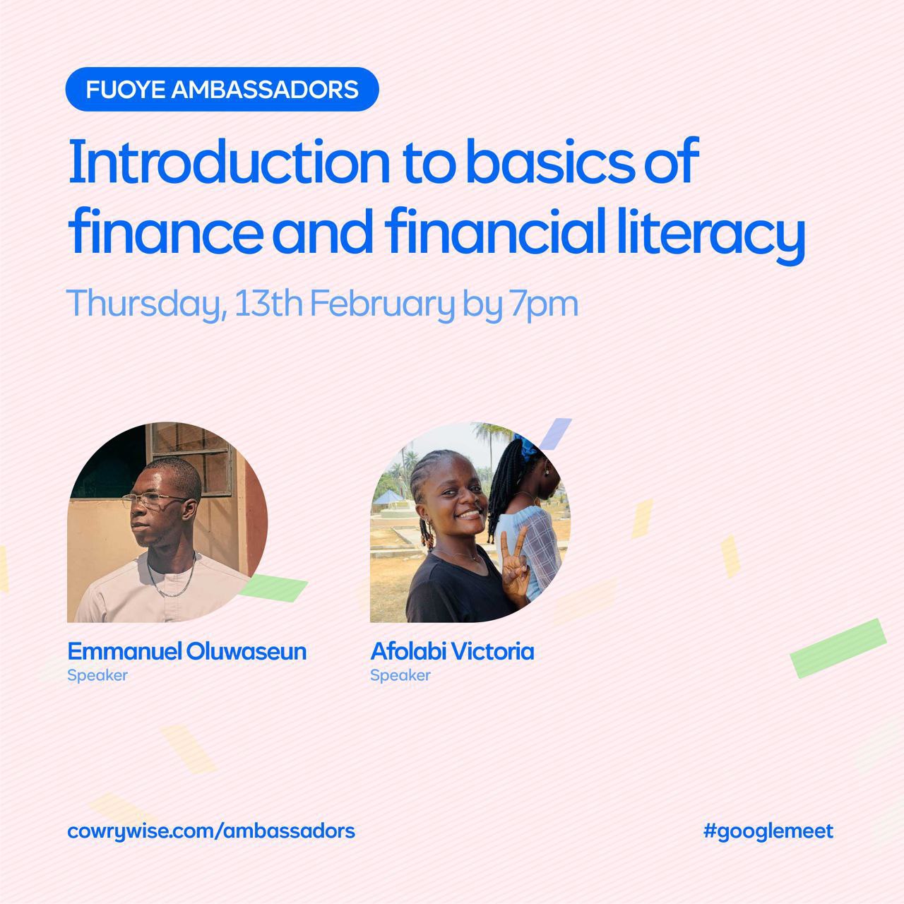 Cowrywise Campus Event